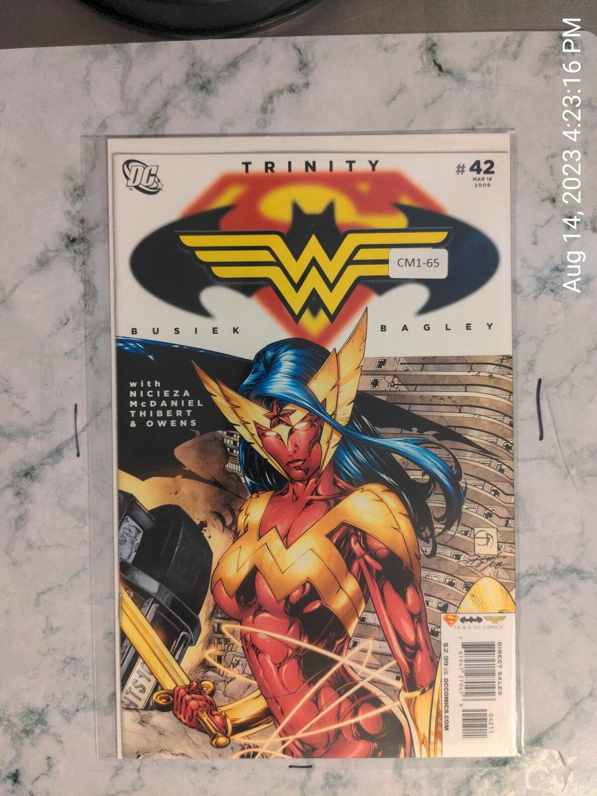 TRINITY #42 VOL. 1 9.4 DC COMIC BOOK CM1-65