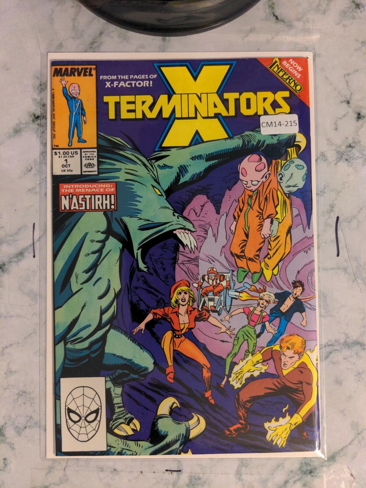 X-TERMINATORS #1 MINI 7.0 1ST APP MARVEL COMIC BOOK CM14-215