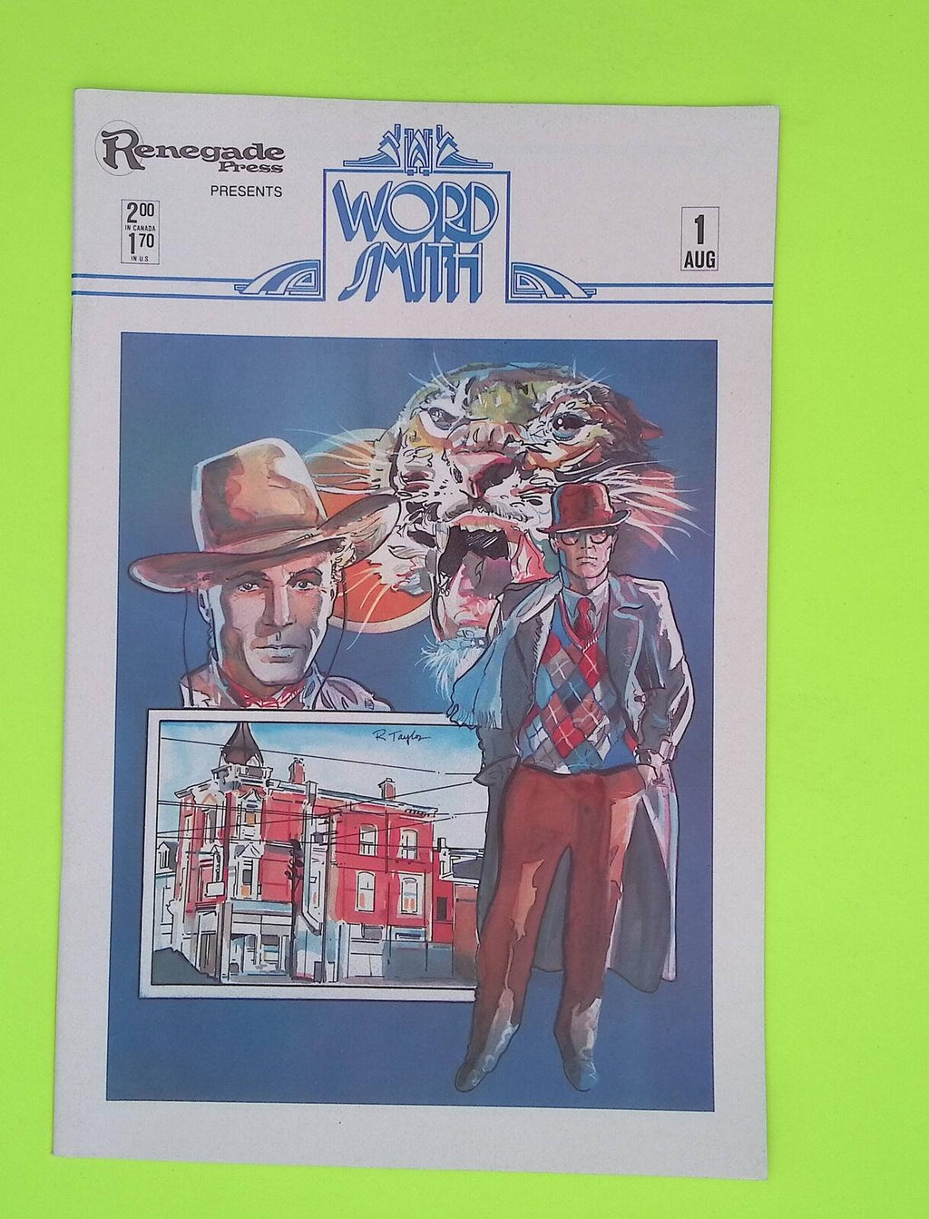 Wordsmith #1 1985 Renegade Press High Grade Comic Book V96-41