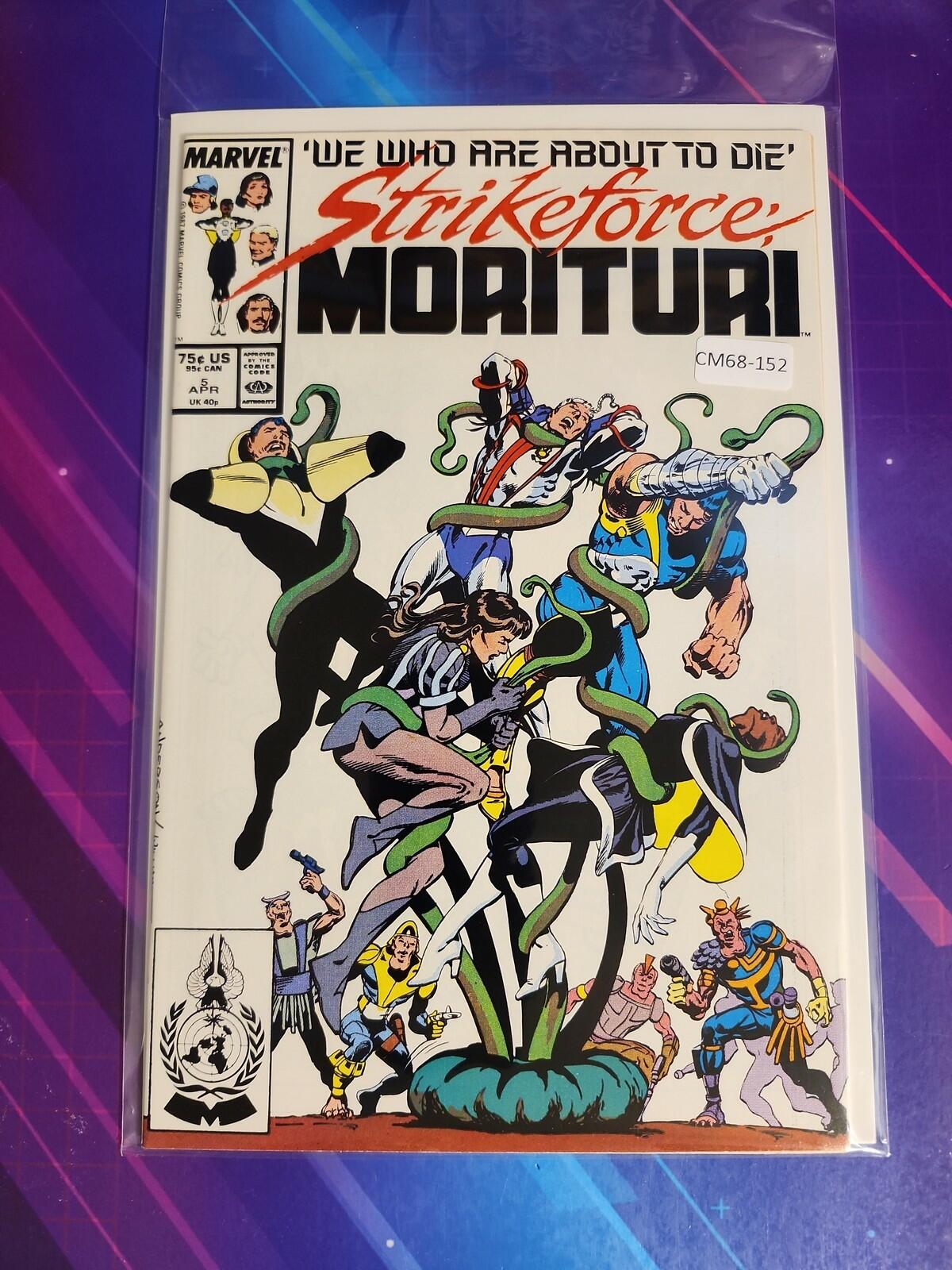 STRIKEFORCE: MORITURI #5 HIGH GRADE MARVEL COMIC BOOK CM68-152