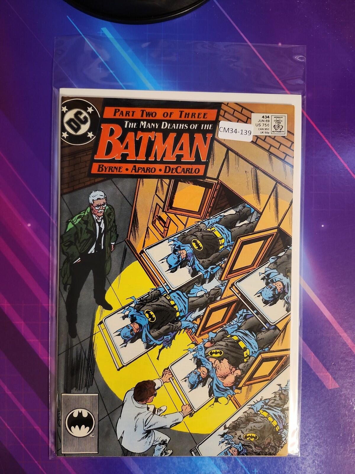 BATMAN #434 VOL. 1 HIGHER GRADE DC COMIC BOOK CM34-139