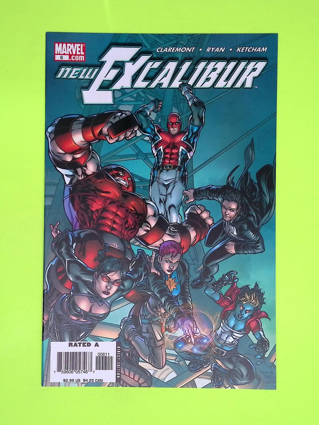 New Excalibur #6 2006 Marvel Comics High Grade Comic Book K55-2