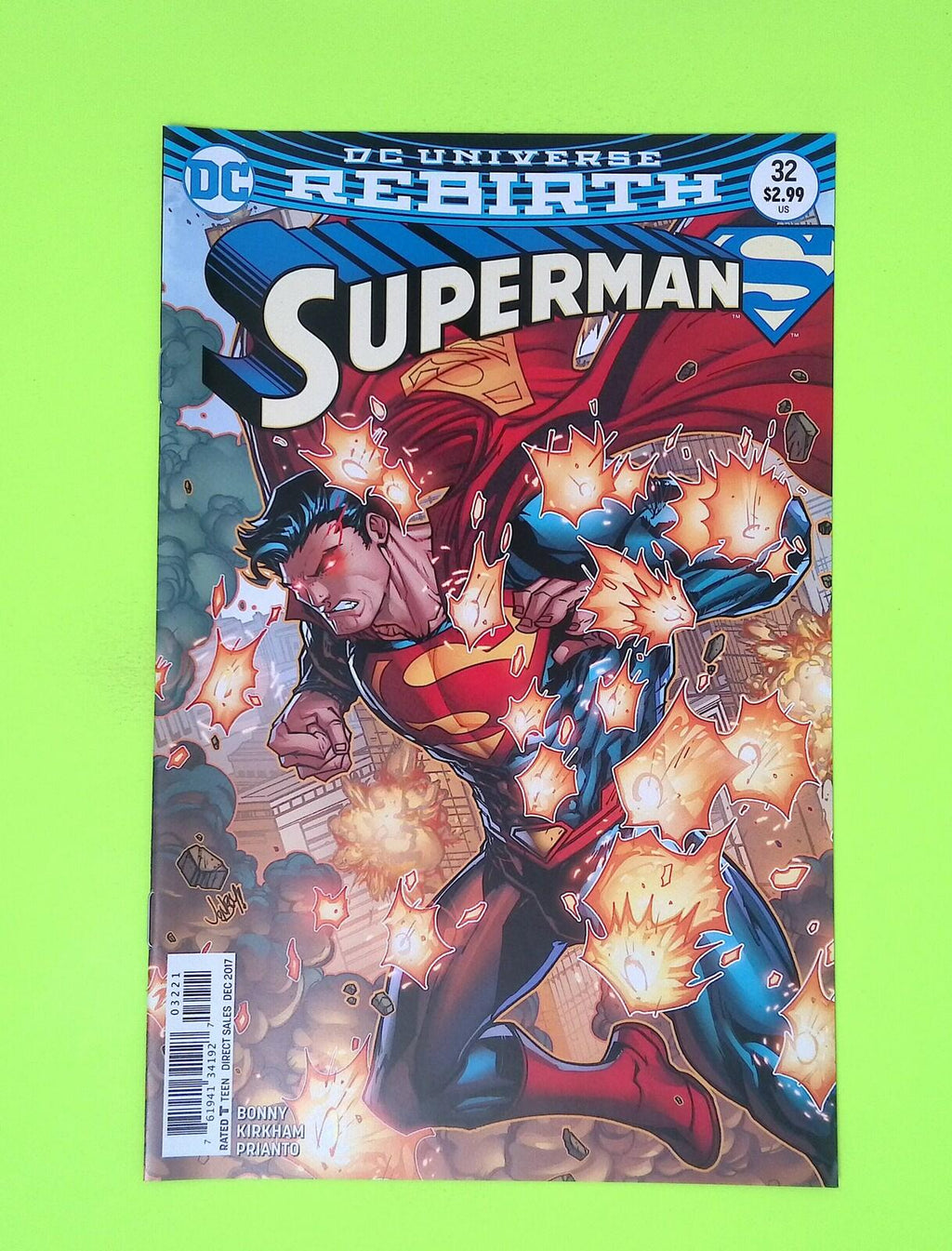 Superman #32b Vol. 4 2017 DC Comics Variant High Grade Comic Book W23-131