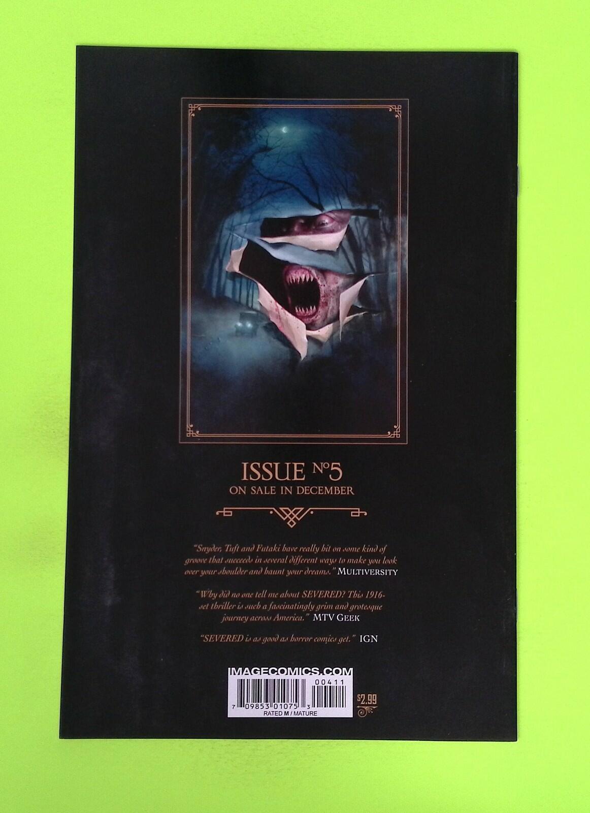 Severed #4 2011 Image Comics High Grade Comic Book M89-85