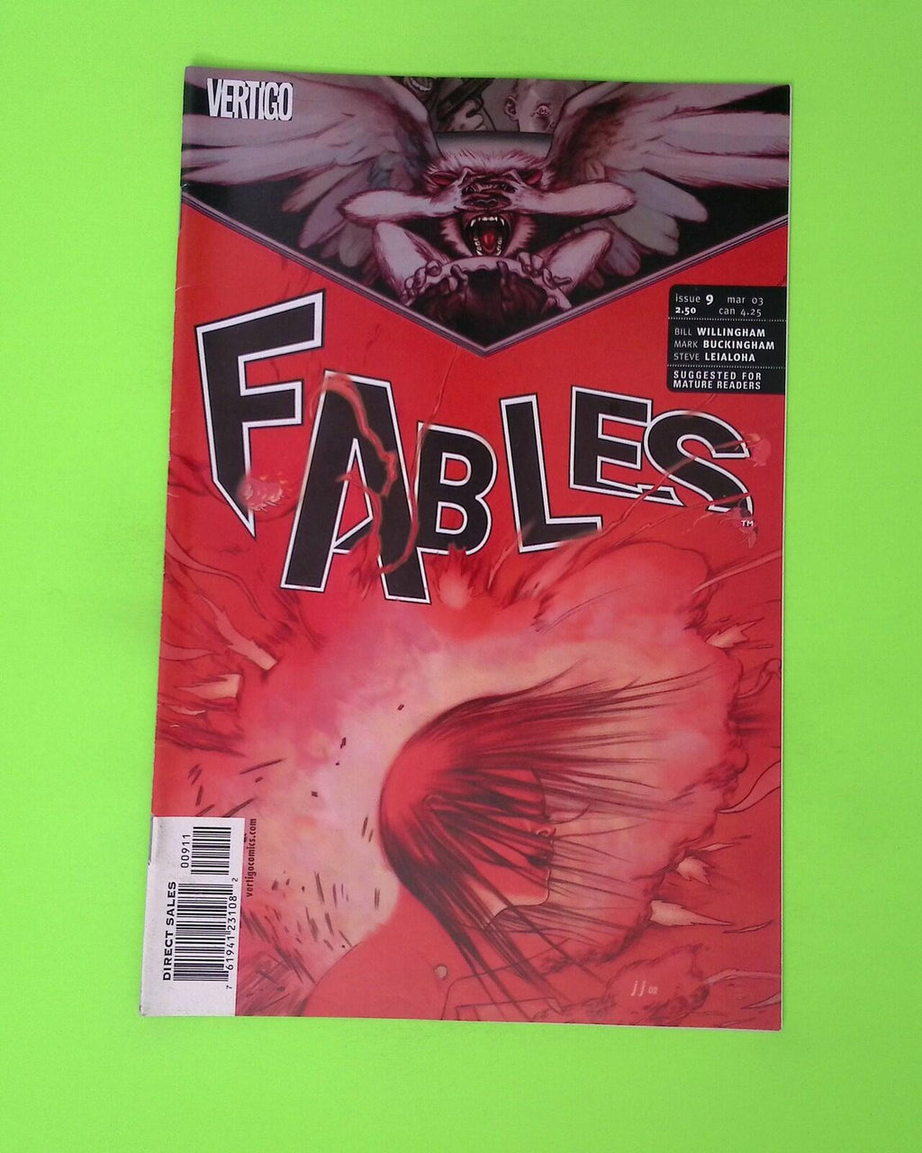 Fables #9 2003 Vertigo Higher Grade Comic Book B42-242