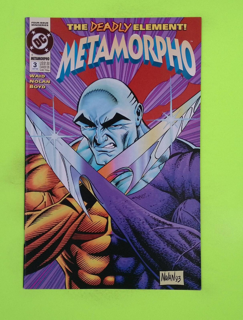 Metamorpho #3 Vol. 2 1993 DC Comics High Grade Comic Book J5-229