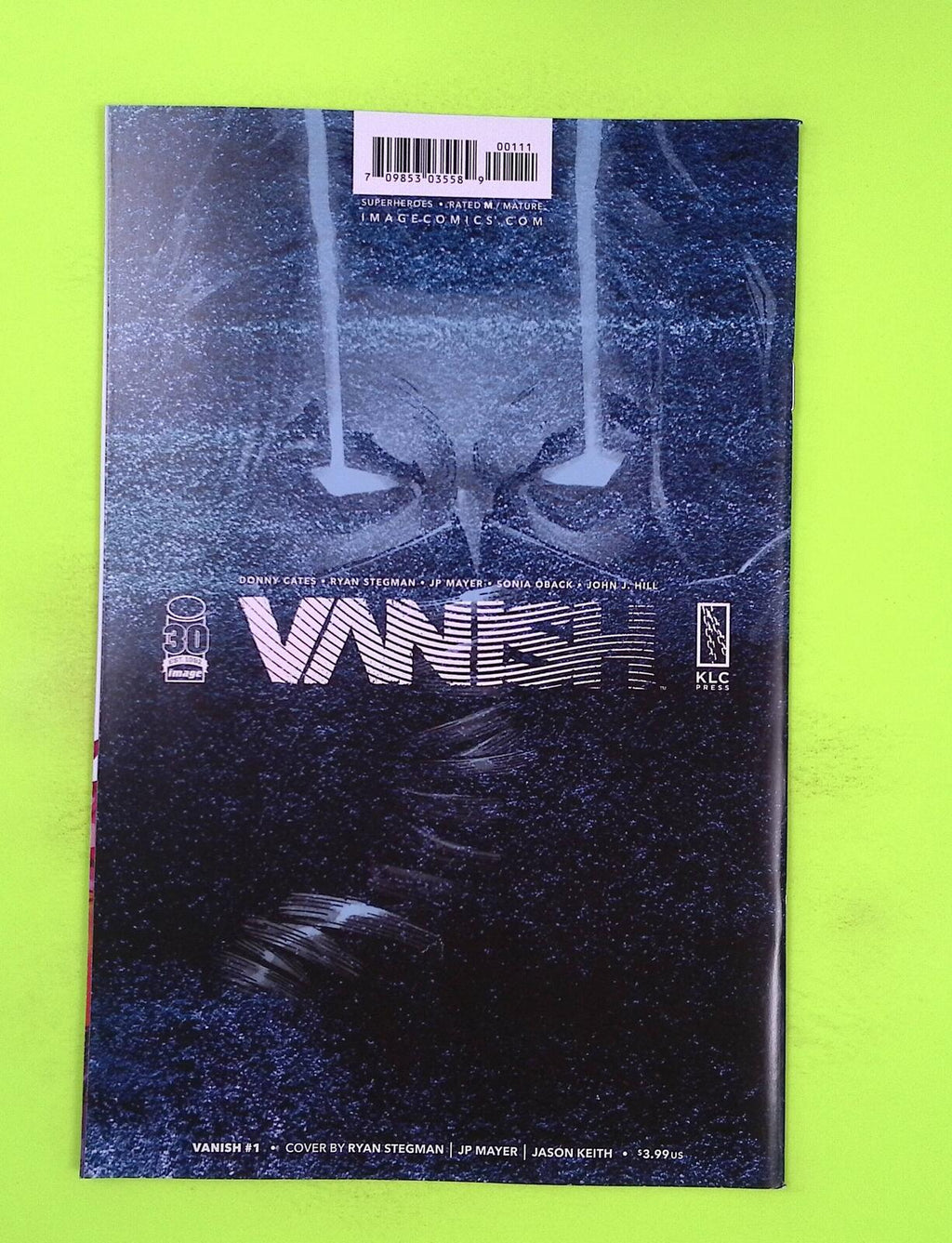 Vanish #1 2022 Image Comics High Grade Comic Book G29-181