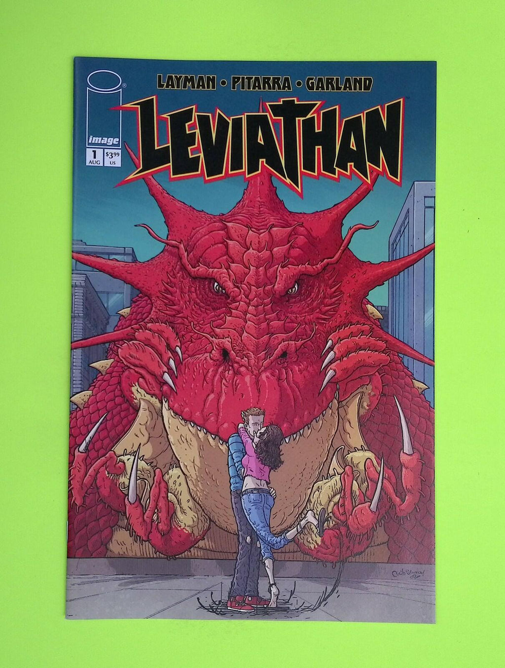 Leviathan #1 2018 Image Comics High Grade Comic Book J50-33