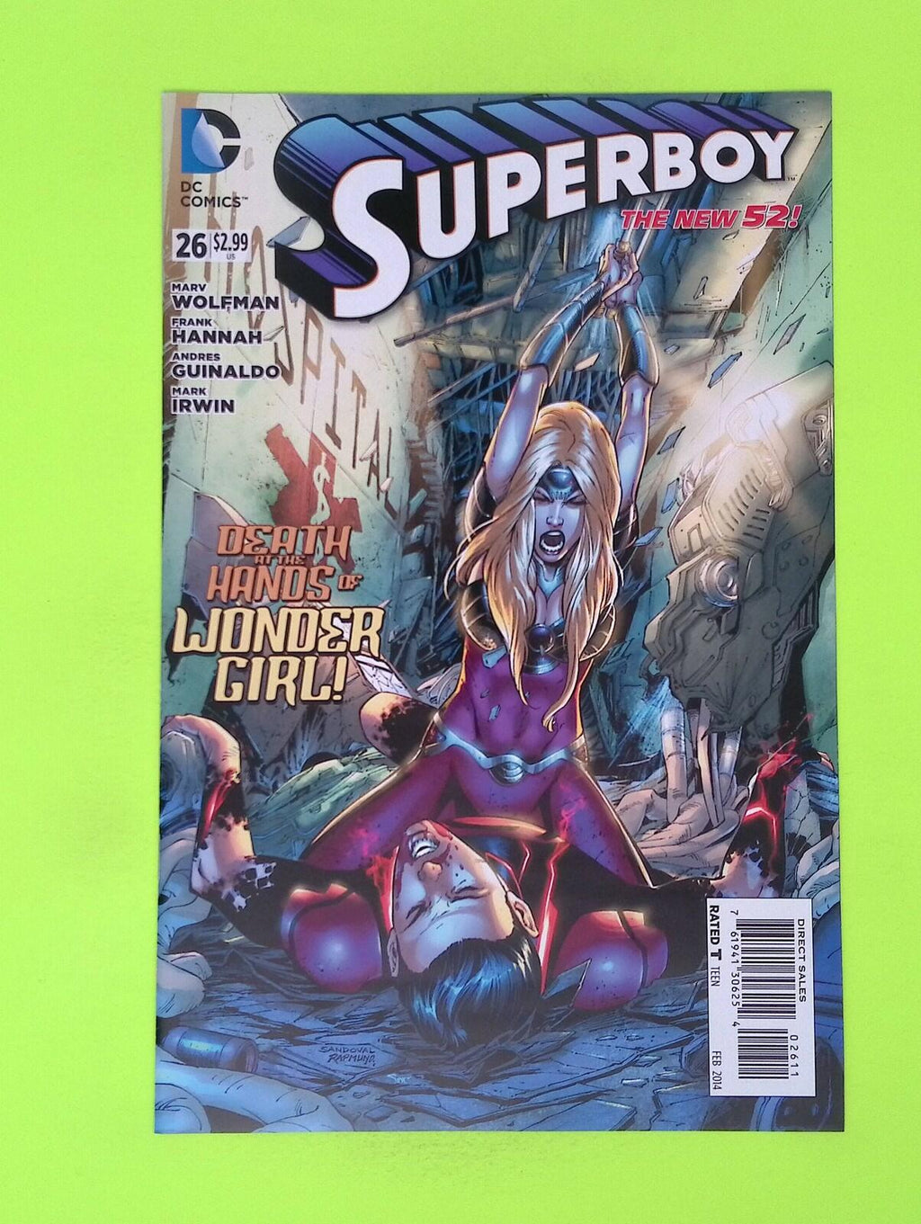 Superboy #26 Vol. 5 2014 DC Comics 8.0 Comic Book P30-286
