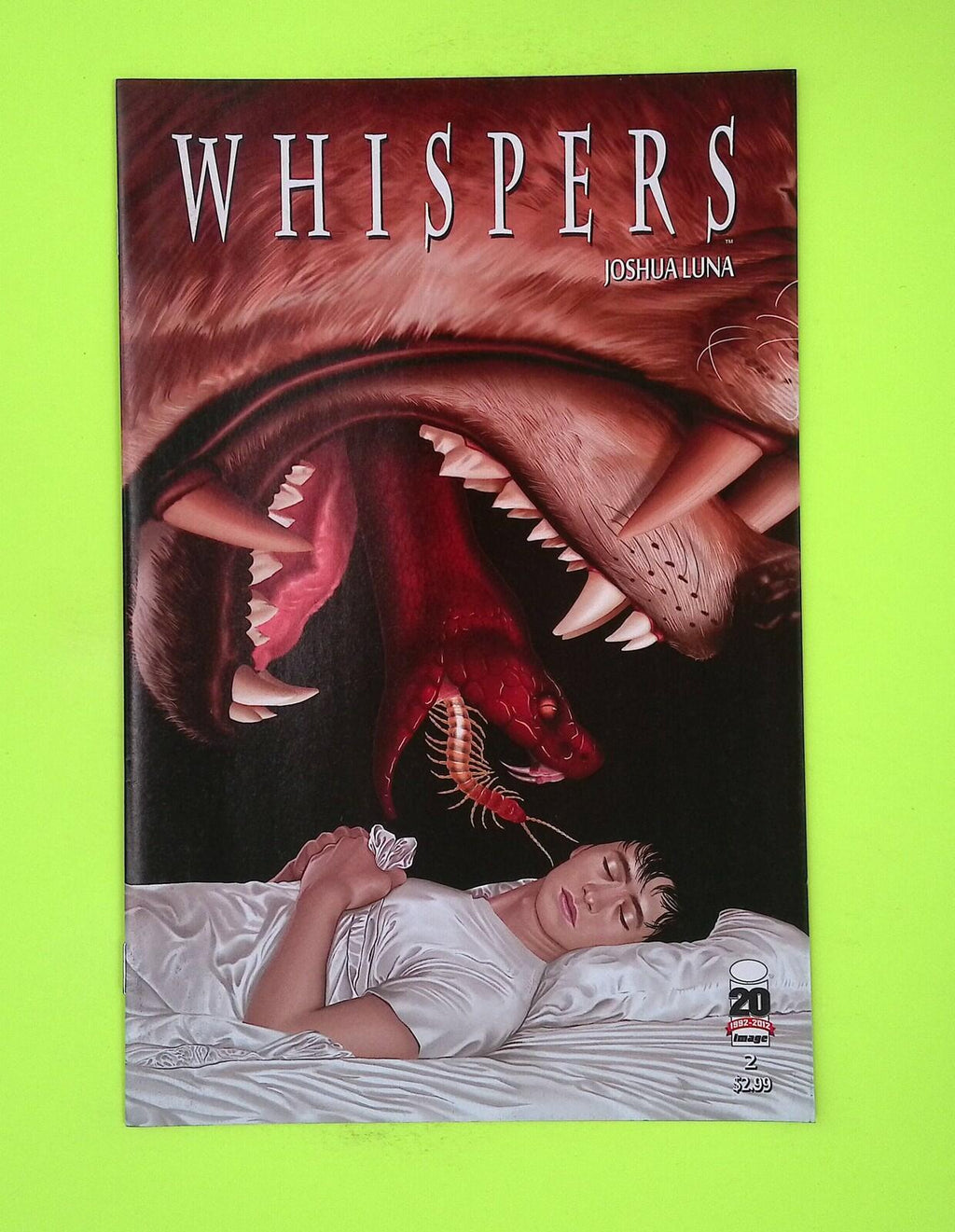 Whispers #2 2012 Image Comics High Grade Comic Book J83-183