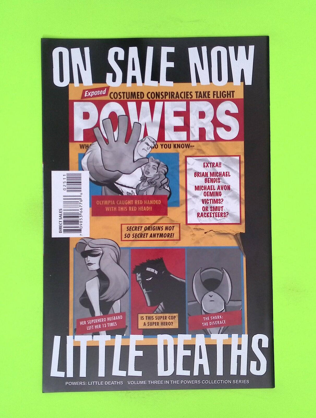 Powers #25 Vol. 1 2002 Image Comics High Grade Comic Book W118-39