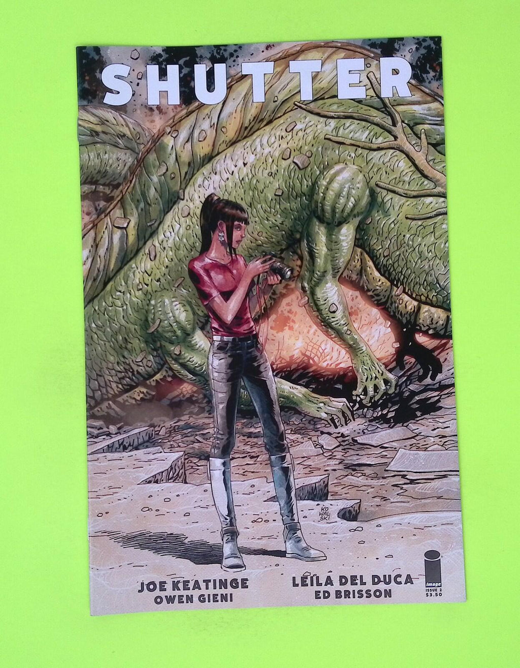 Shutter #2b 2014 Image Comics Variant High Grade Comic Book J60-144