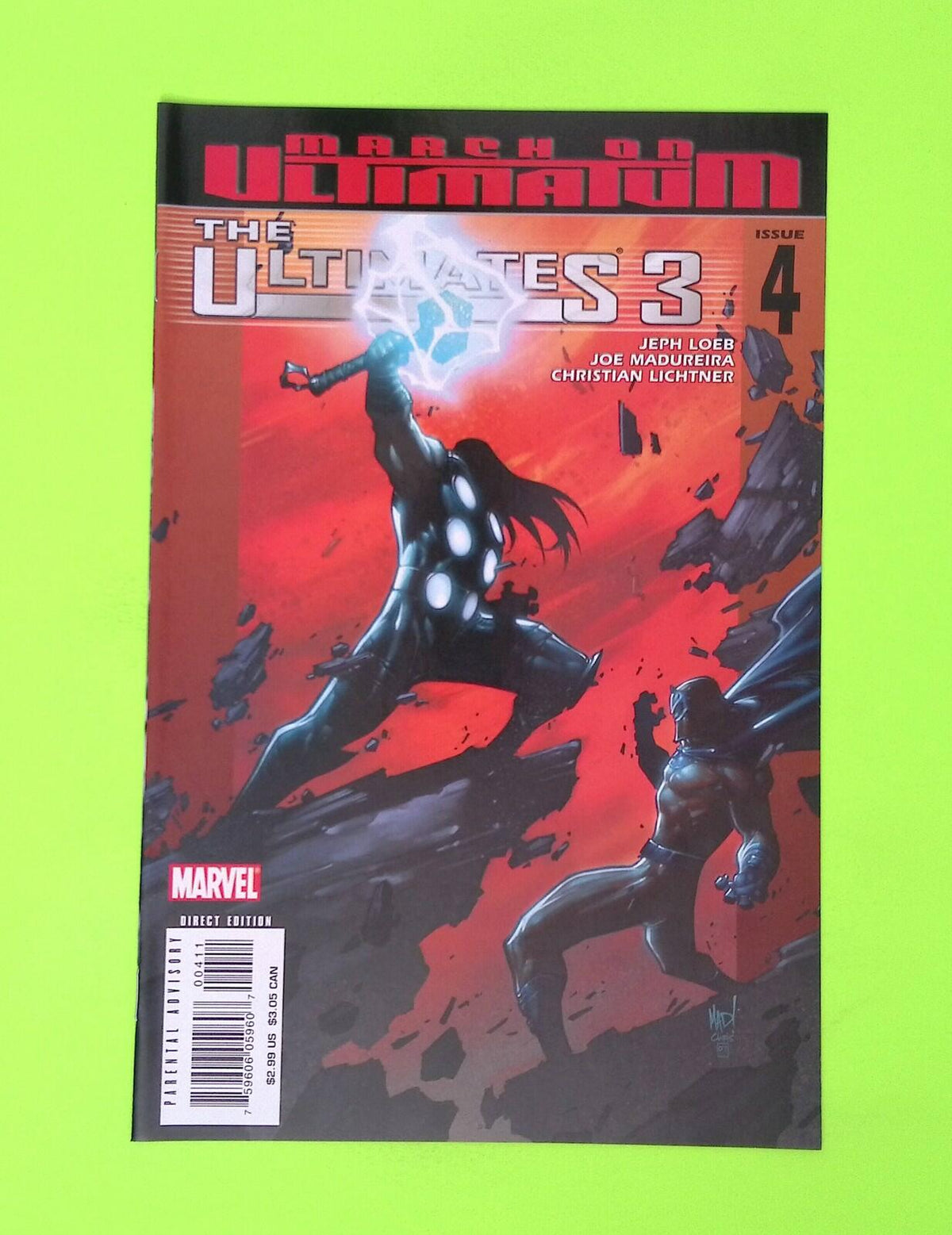 Ultimates 3 #4 2008 Ultimate Marvel High Grade Comic Book W166-39
