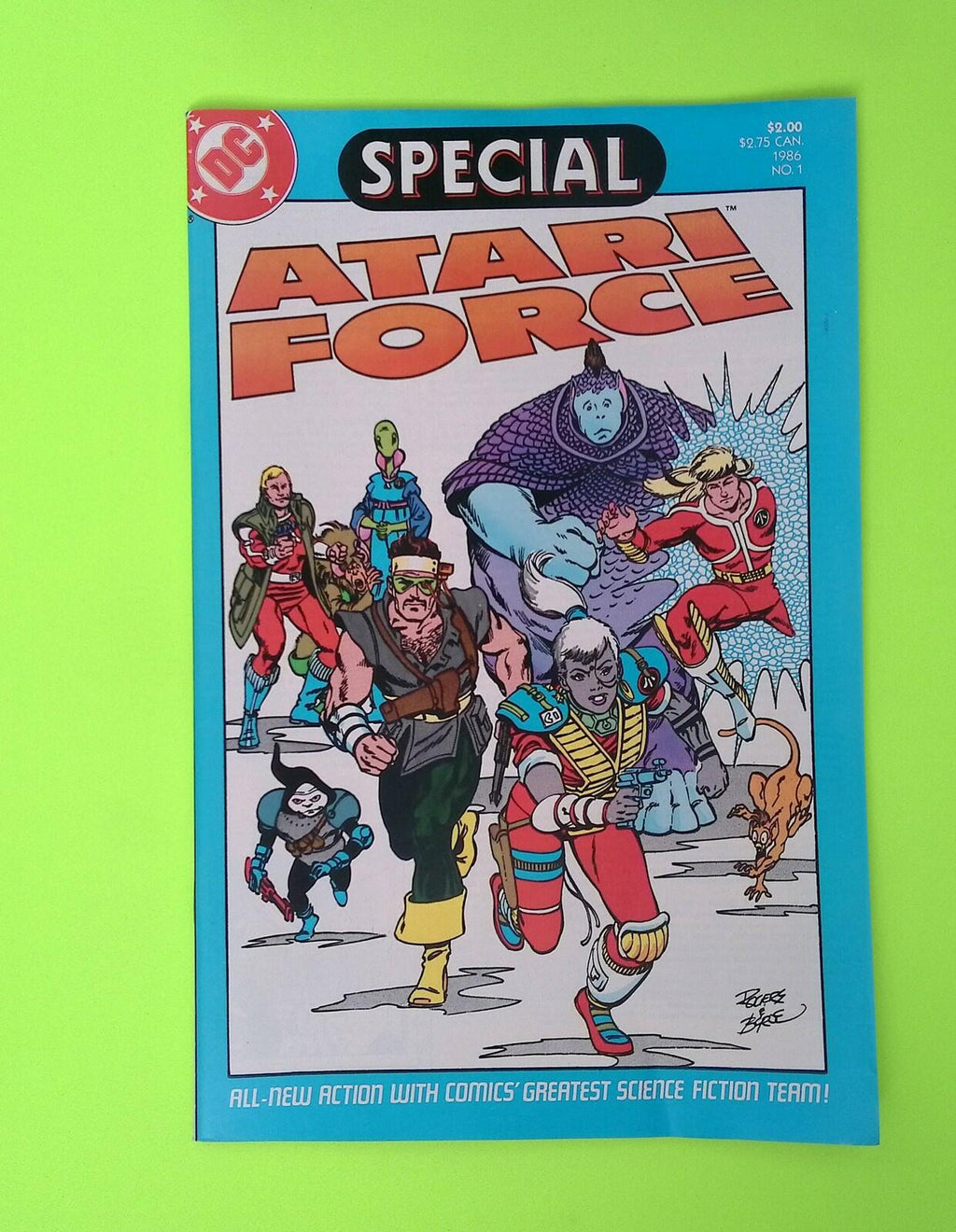 Atari Force #1 Vol. 2 1986 DC Comics Special High Grade Comic Book X59-72
