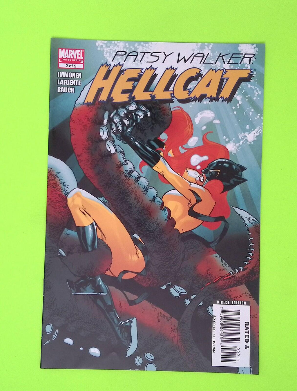 Patsy Walker, Hellcat #2 2008 Marvel Comics 1st App High Grade W242-129