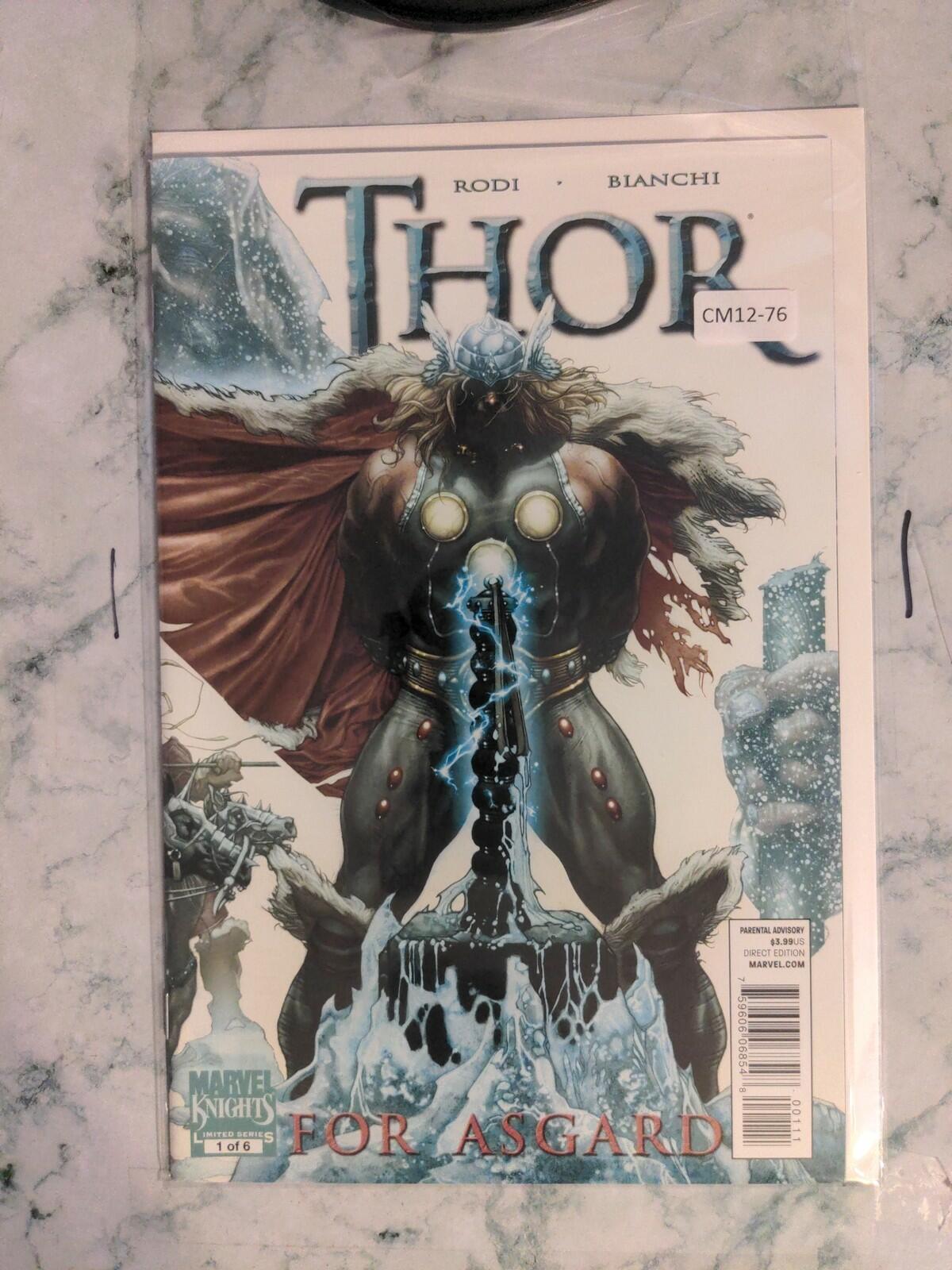 THOR: FOR ASGARD #1 9.4 MARVEL KNIGHTS COMIC BOOK CM12-76