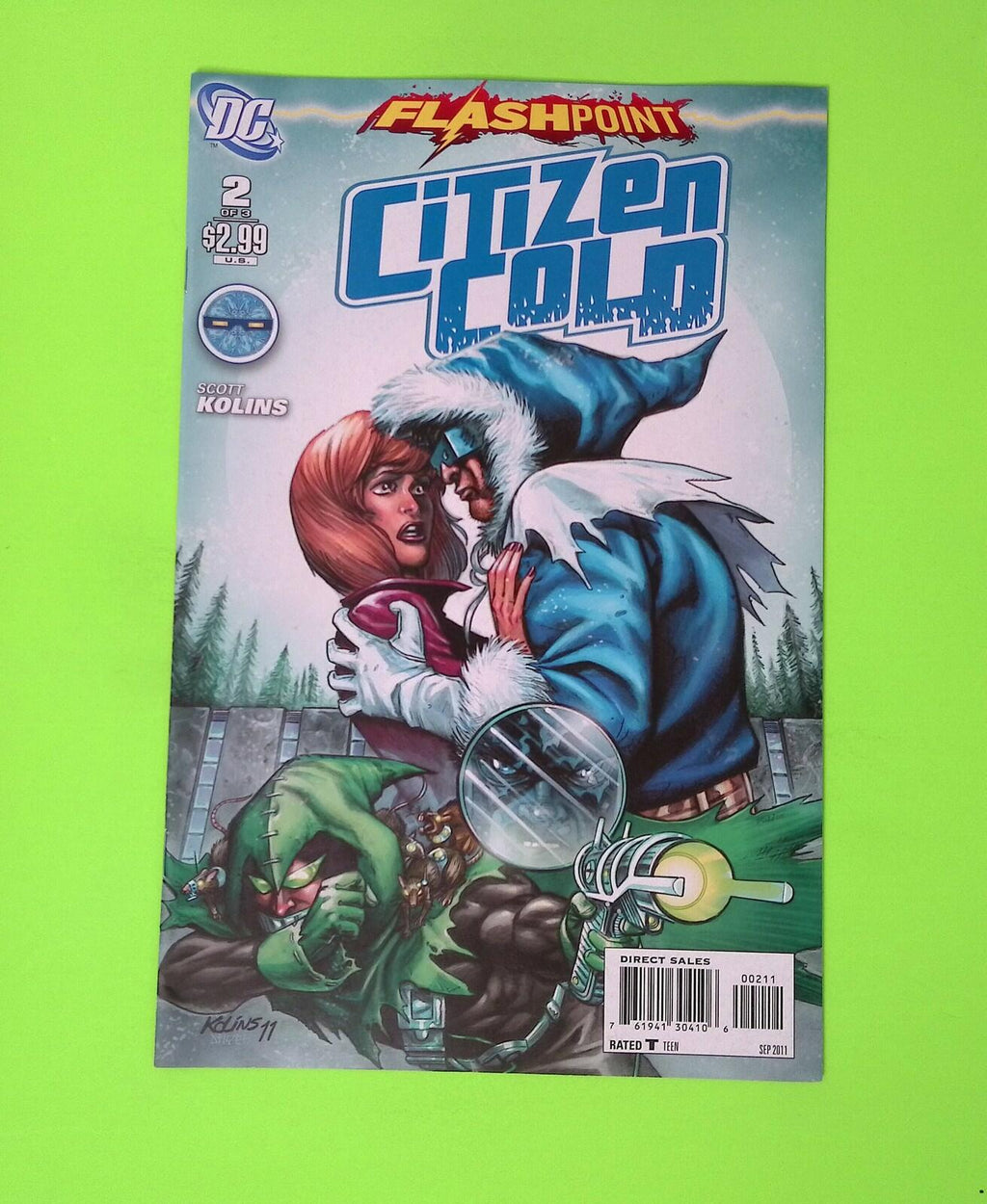 Flashpoint Citizen Cold #2 2011 DC Comics High Grade Comic Book B34-25