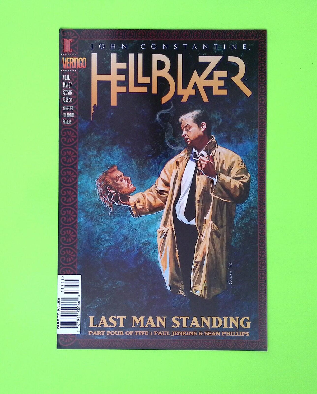 Hellblazer #113 Vol. 1 1997 Vertigo High Grade Comic Book B104-20