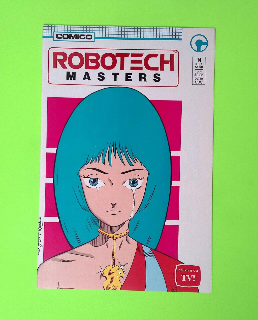 Robotech Masters #14 1987 Comico Comics High Grade Comic Book B61-167