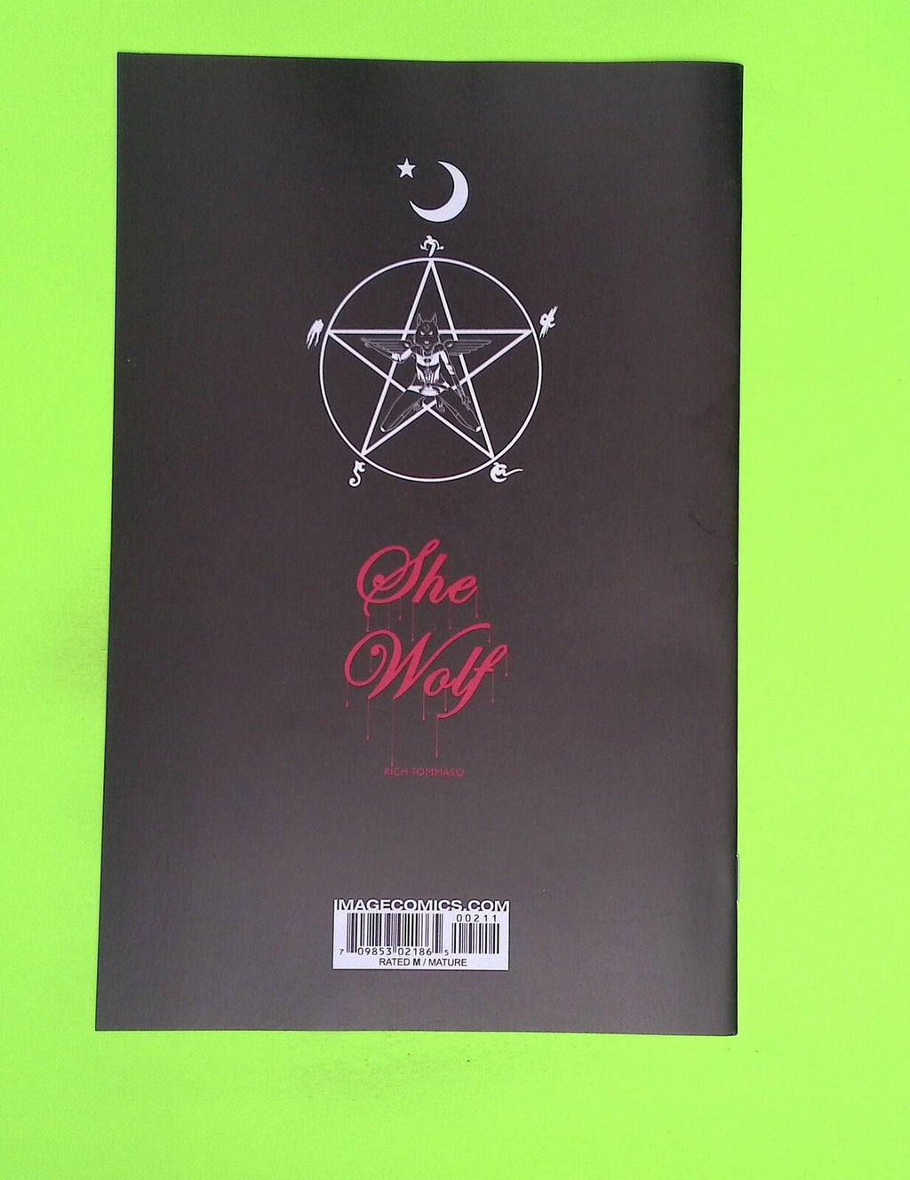 She Wolf #2 2016 Image Comics High Grade Comic Book W94-23