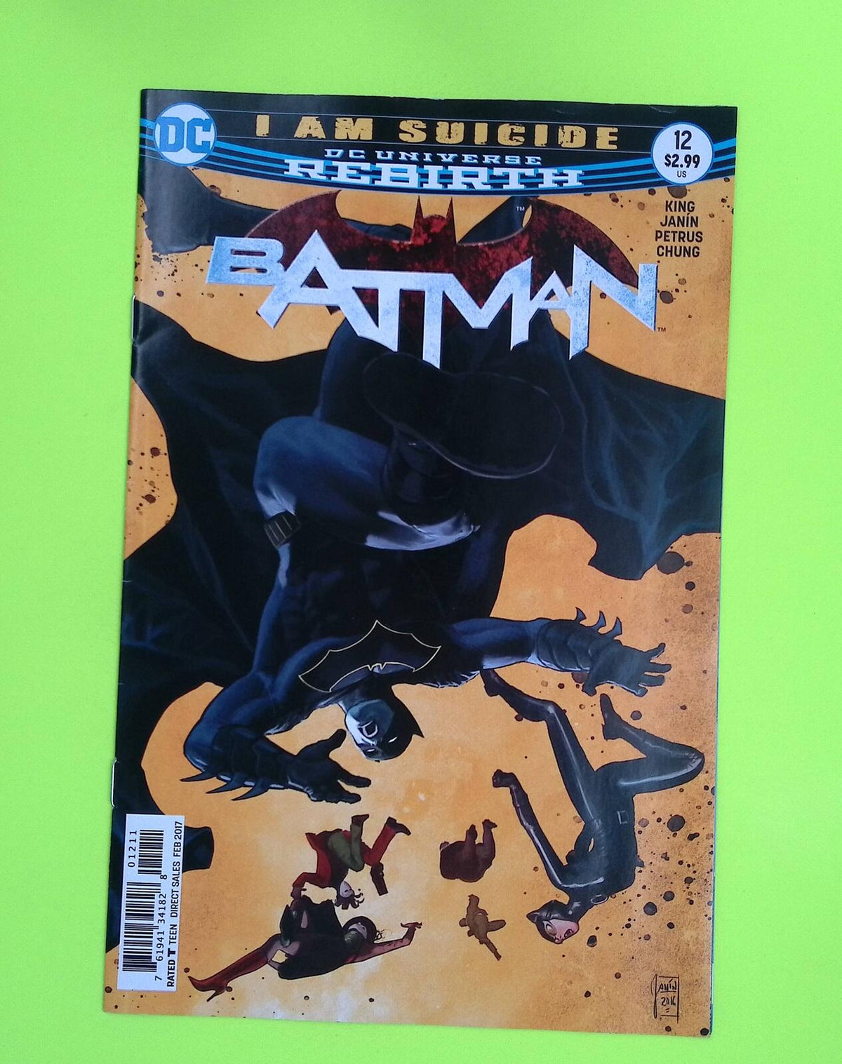 Batman #12 Vol. 3 2017 DC Comics 8.0 Comic Book G58-73