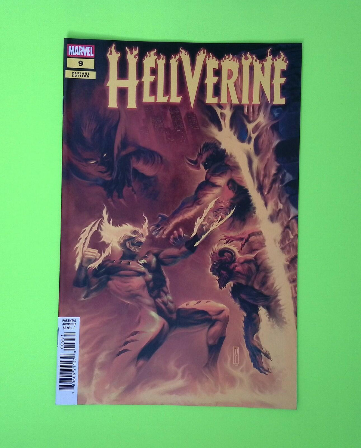 Hellverine #9c Vol. 2 2025 Marvel Comics Variant High Grade Comic Book W312-185