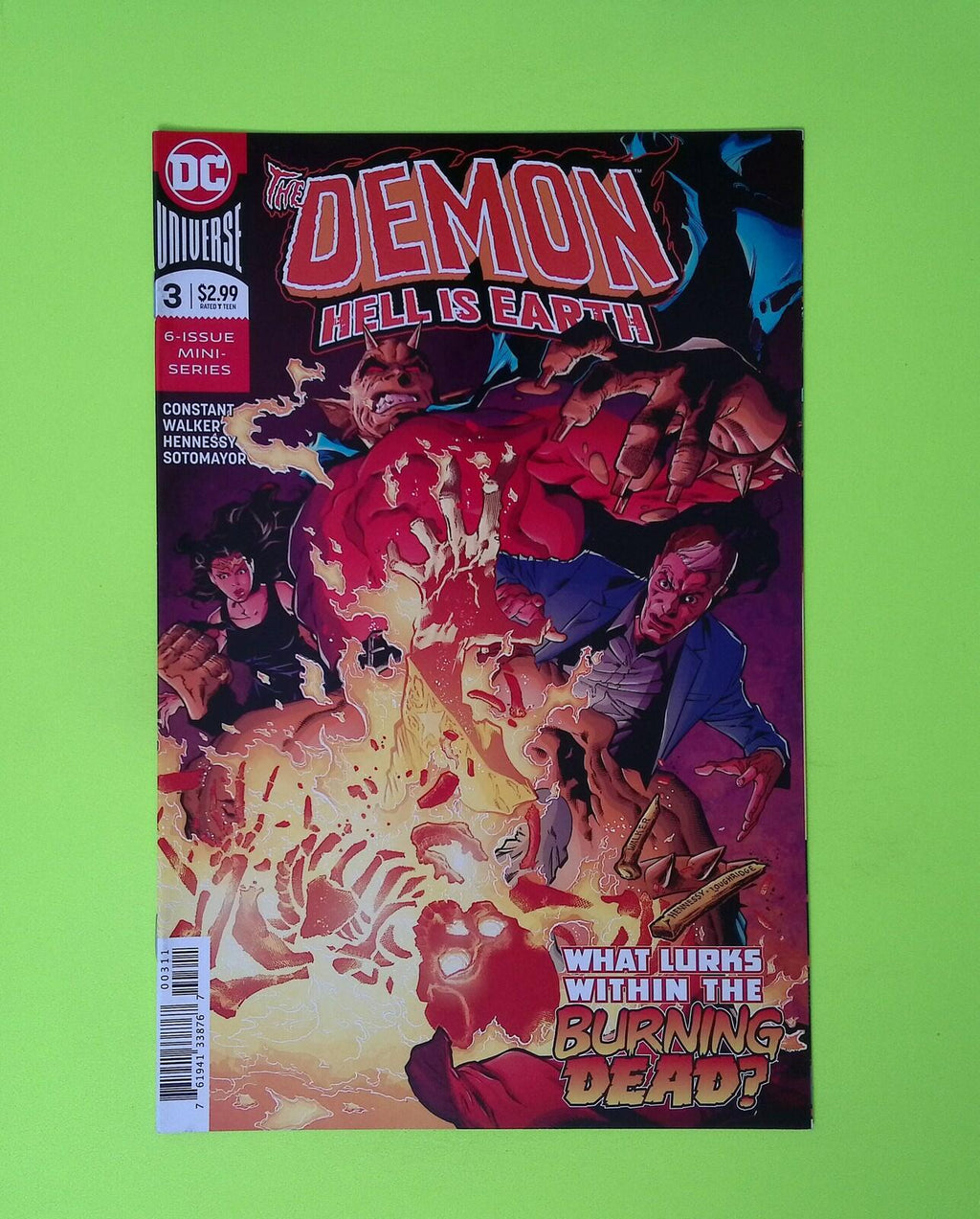 Demon Hell is Earth #3 2018 DC Comics Higher Grade Comic Book X228-77