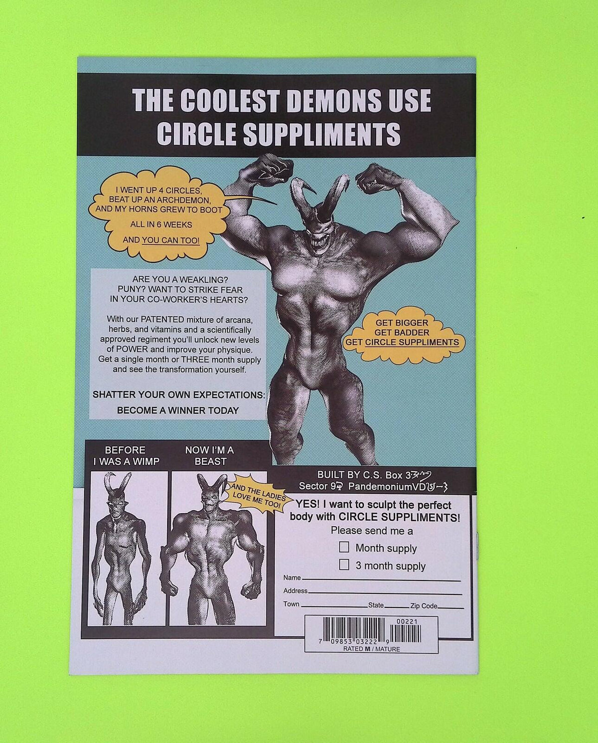 Hellcop #2b Vol. 2 2021 Image Comics Variant High Grade Comic Book W184-27