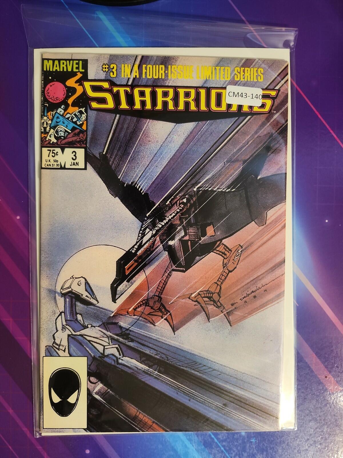 STARRIORS #3 MINI 8.0 MARVEL COMIC BOOK CM43-140