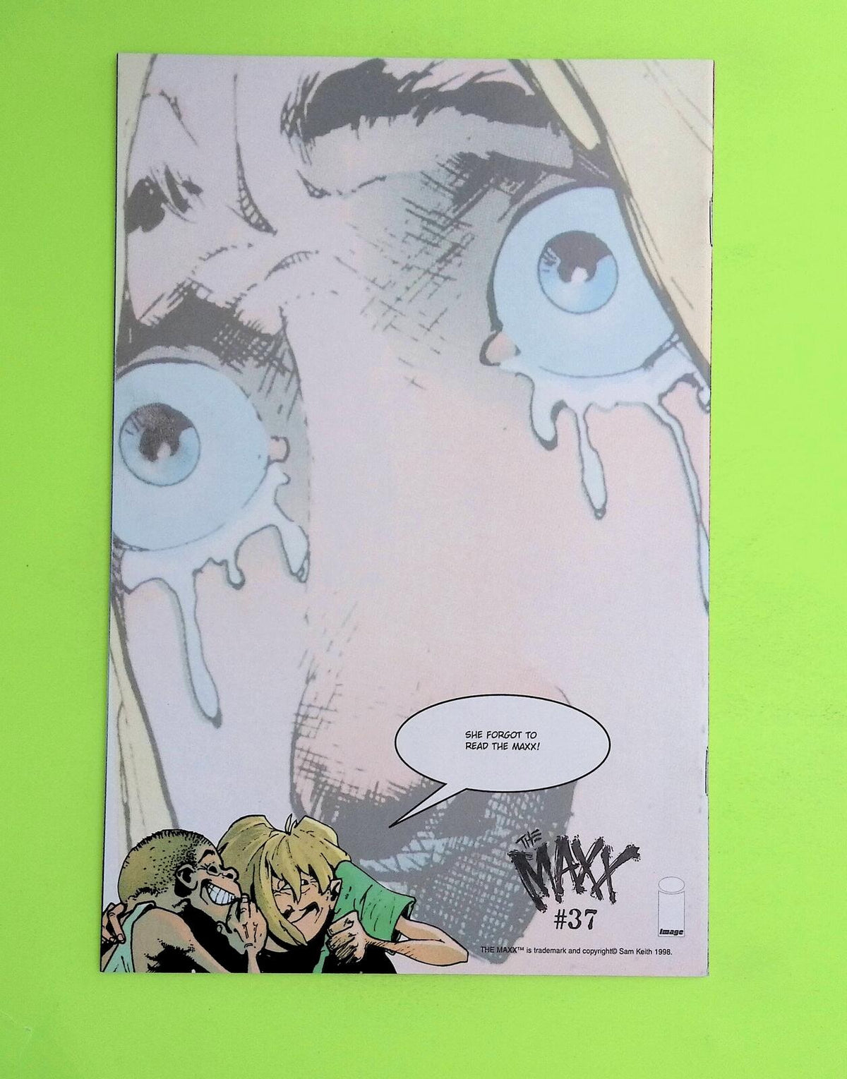 Sharky #2b 1998 Image Comics Variant 8.0 Comic Book V60-141