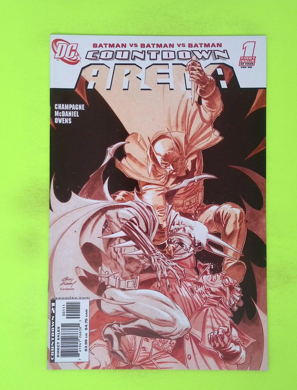 Countdown Arena #1 2008 DC Comics High Grade Comic Book W41-222