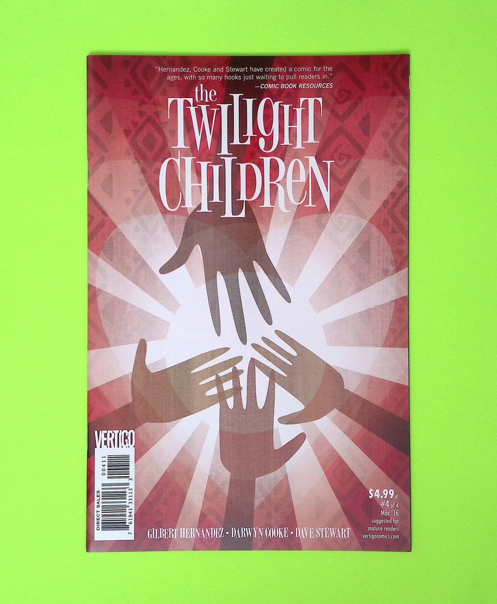 Twilight Children #4 2016 Vertigo High Grade Comic Book X212-81