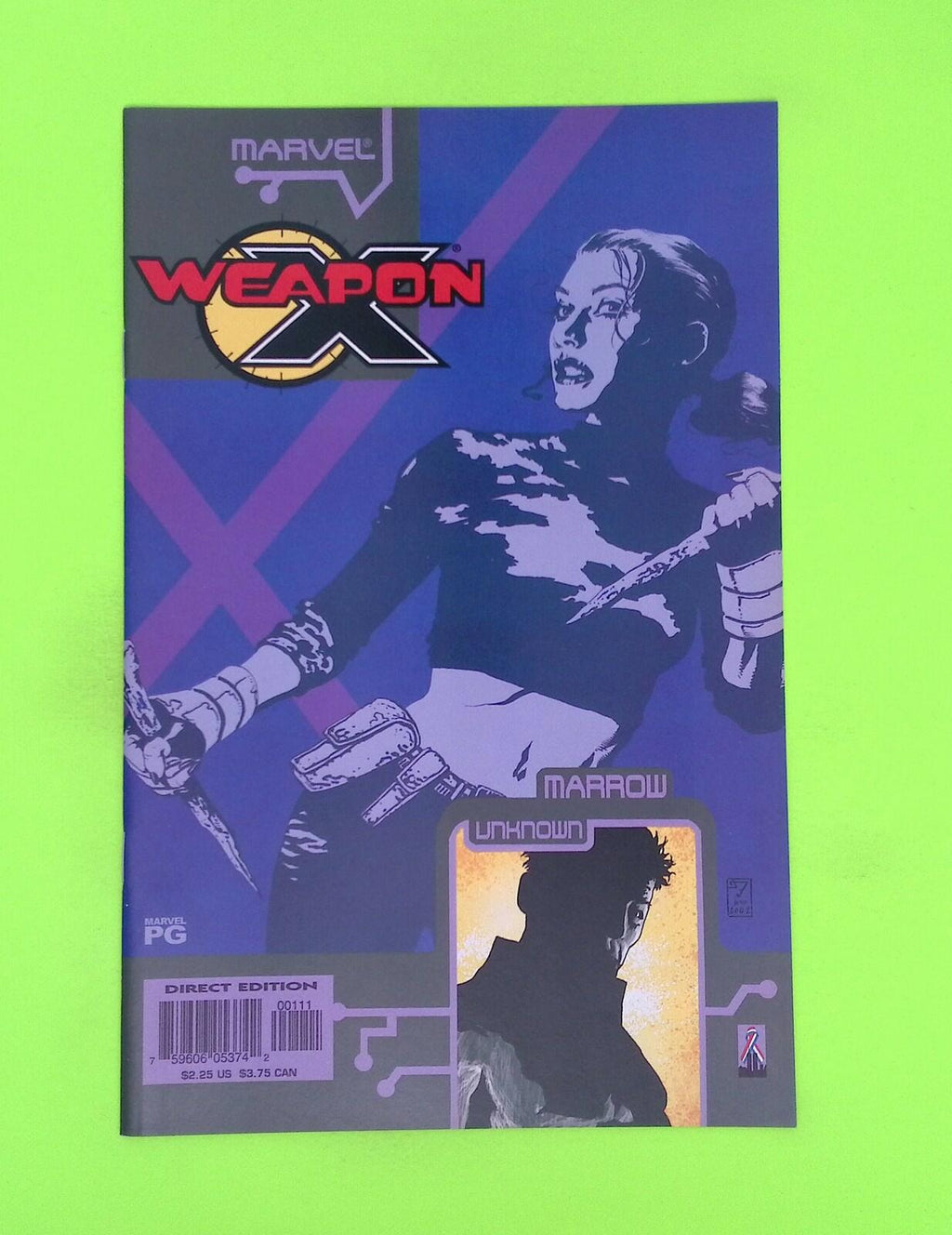 Weapon X The Draft - Marrow #1 One-Shot 2002 Marvel Comics High Grade W94-238