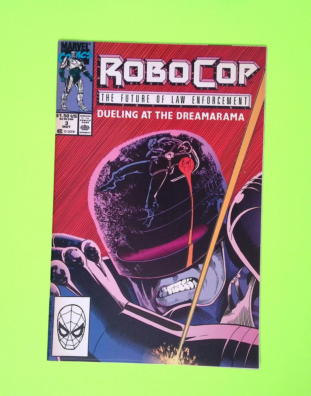 RoboCop #3 Vol. 1 1990 Marvel Comics High Grade Comic Book X288-13