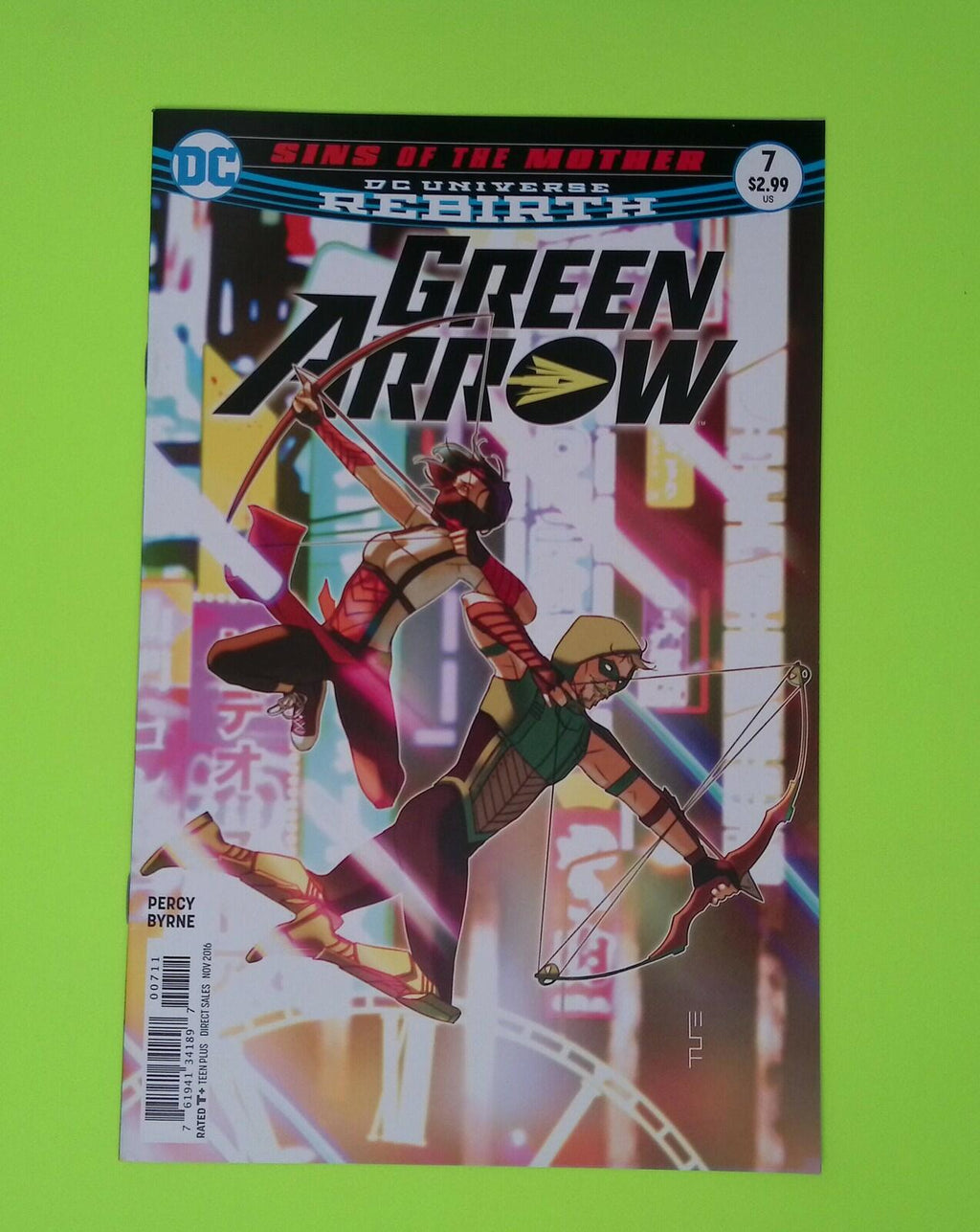 Green Arrow #7 Vol. 7 2016 DC Comics High Grade Comic Book X70-88