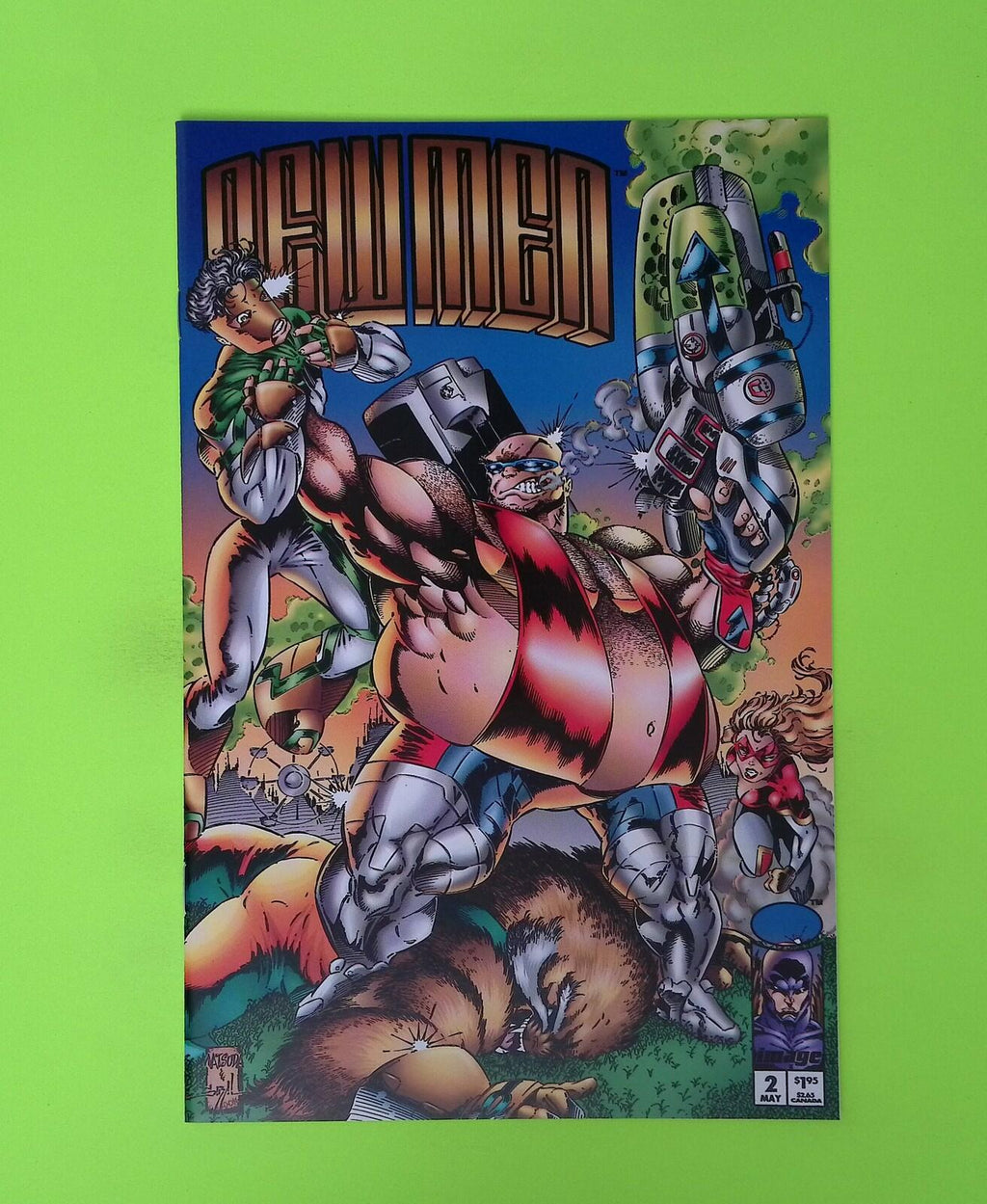 New Men #2 1994 Image Comics High Grade Comic Book X129-244