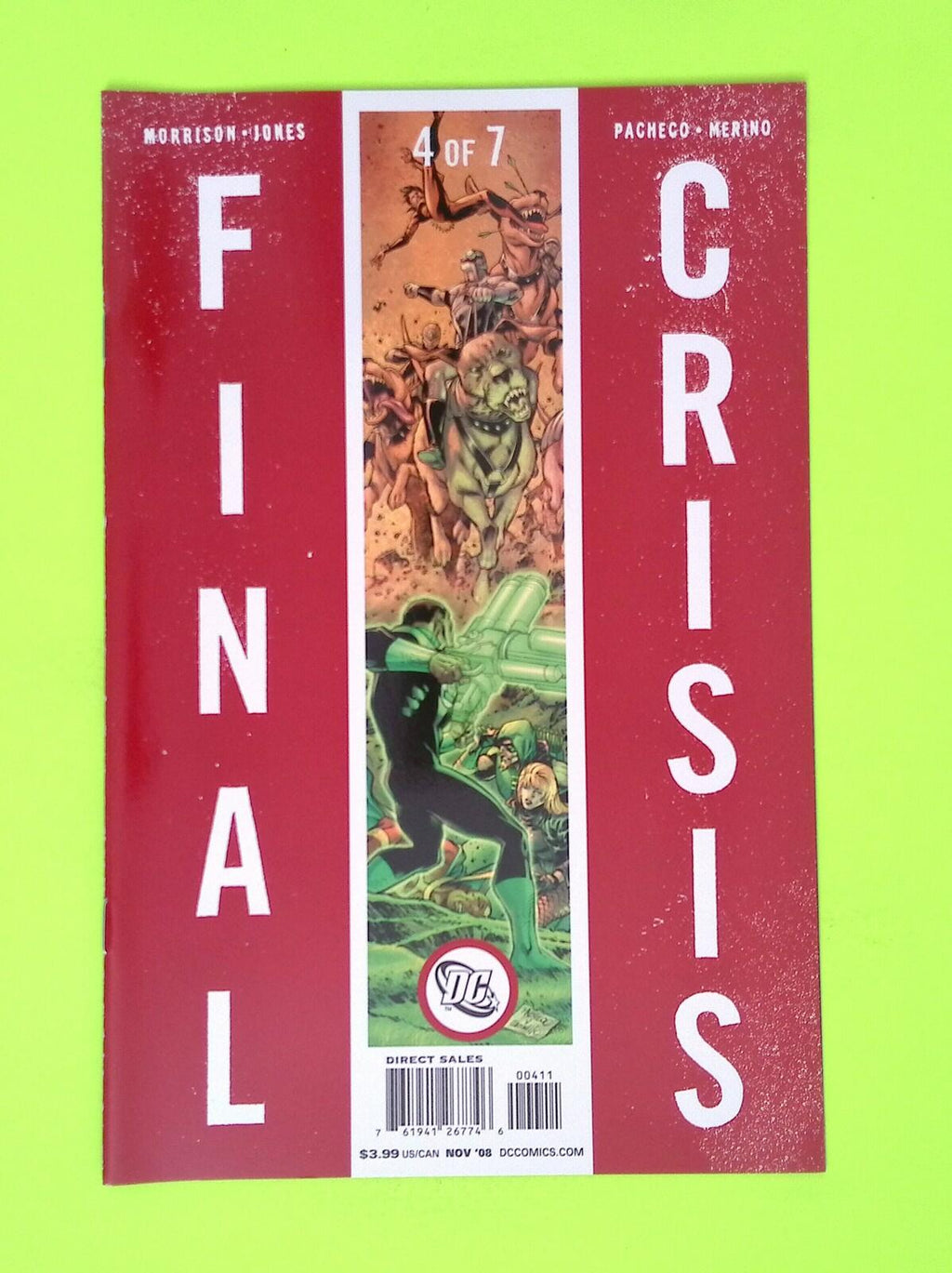 Final Crisis #4 2008 DC Comics High Grade Comic Book J95-65