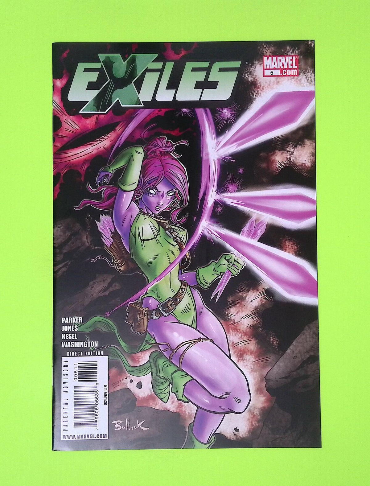 Exiles #5 Vol. 2 2009 Marvel Comics High Grade Comic Book W22-219