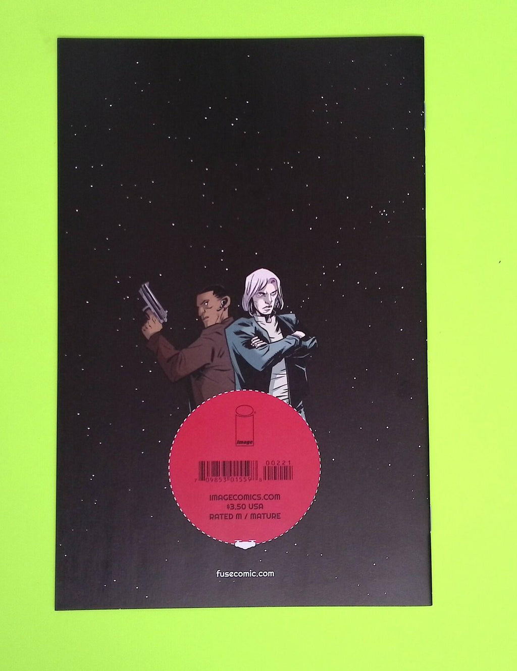 The Fuse #2b 2014 Image Comics Variant 8.0 Comic Book M54-6