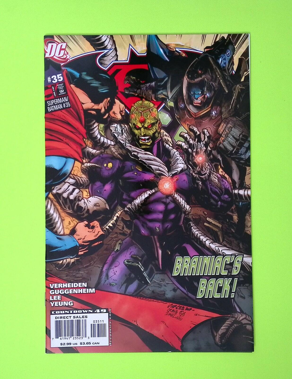 Superman/Batman #35 2007 DC Comics High Grade Comic Book R105-41