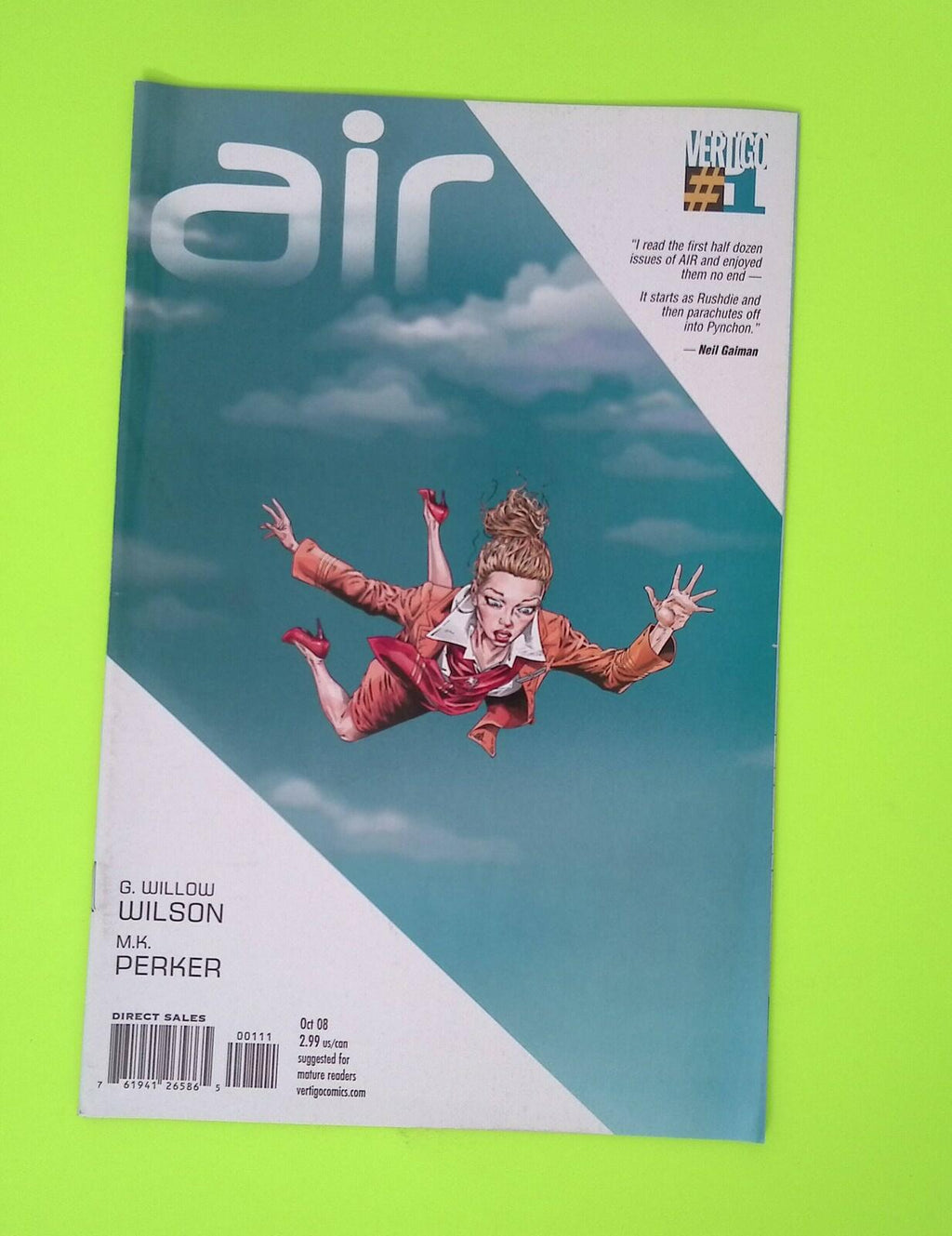 Air #1 2008 Vertigo High Grade Comic Book W87-61