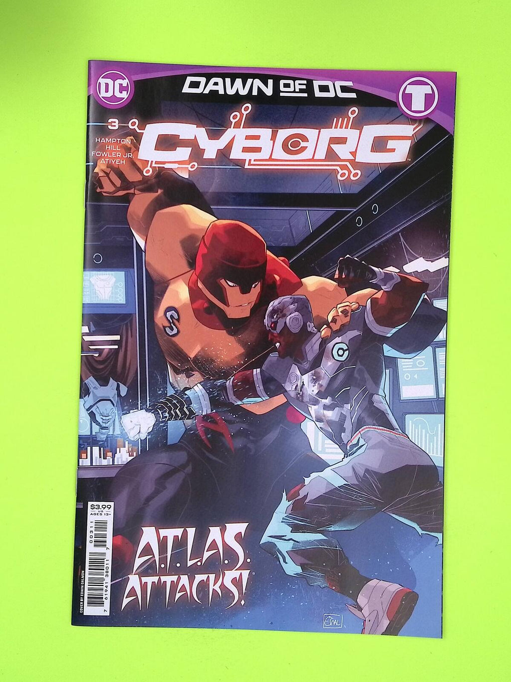 Cyborg #3 2023 DC Comics High Grade Comic Book V81-28