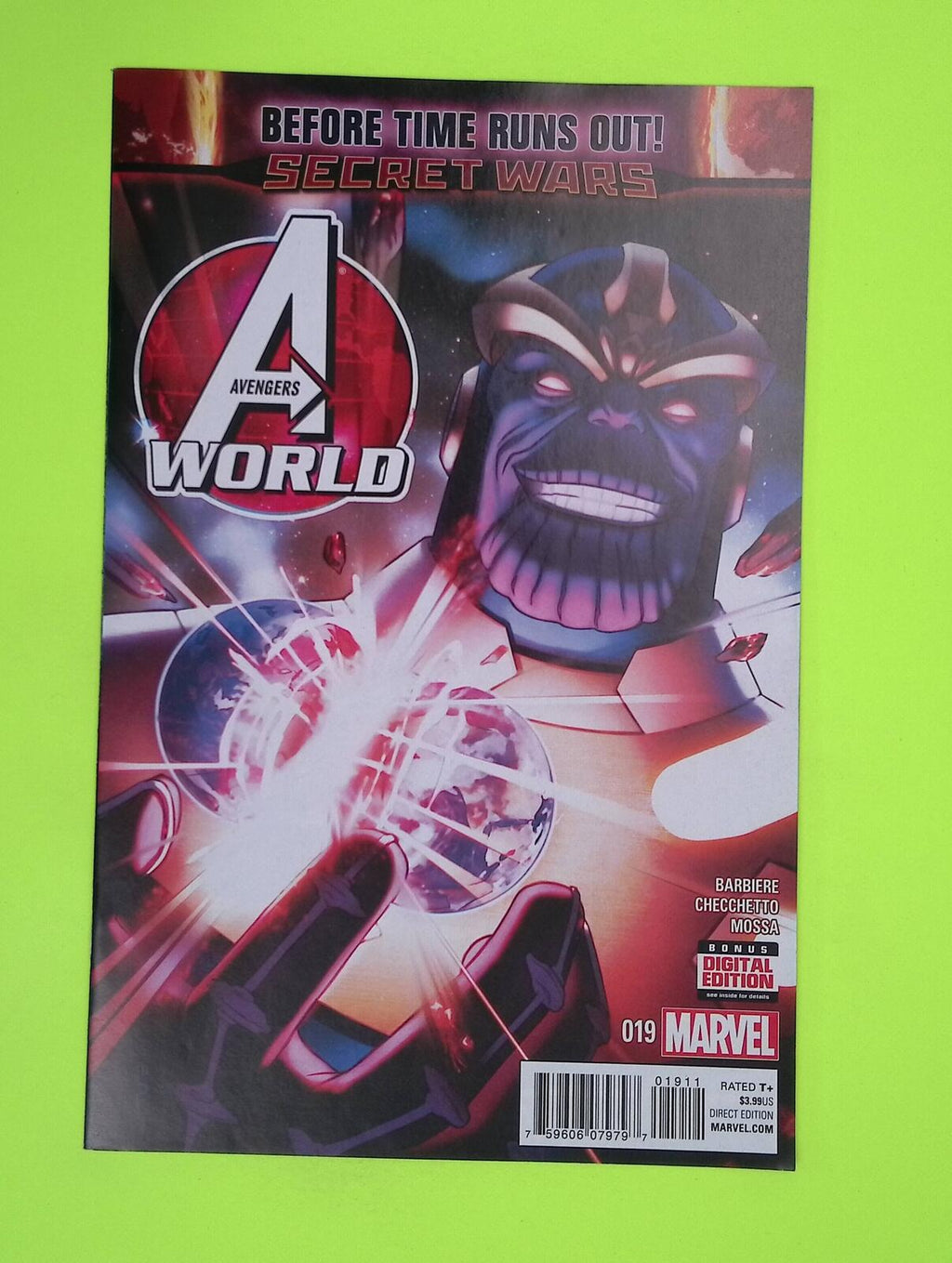 Avengers World #19 2015 Marvel Comics High Grade Comic Book A44-148