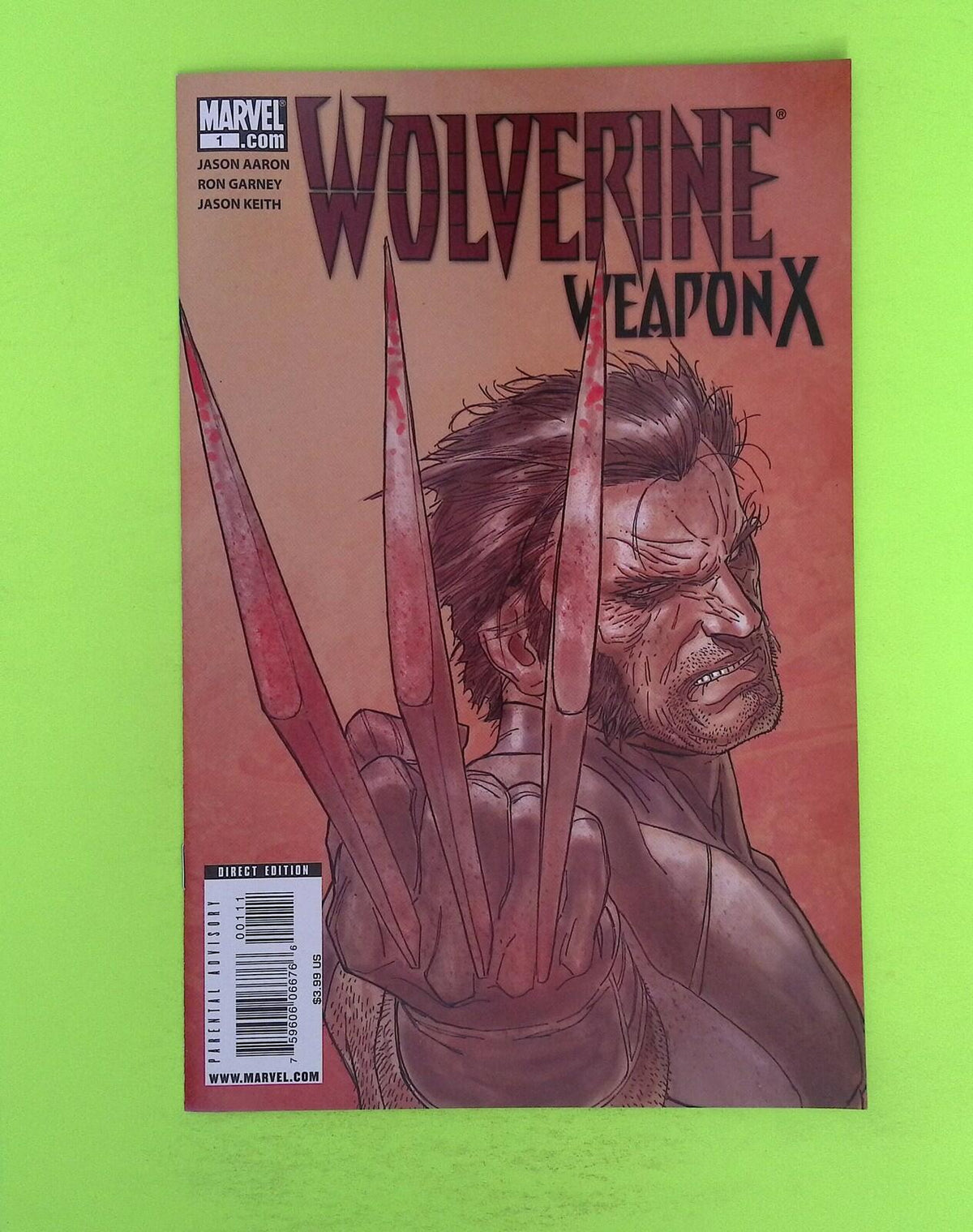 Wolverine Weapon X #1b 2009 Marvel Comics Variant 8.0 Comic Book X84-143