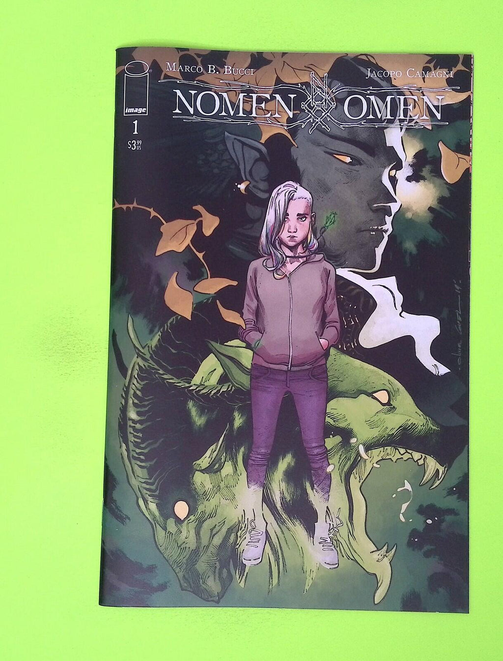 Nomen Omen #1b 2019 Image Comics Variant High Grade Comic Book W25-29