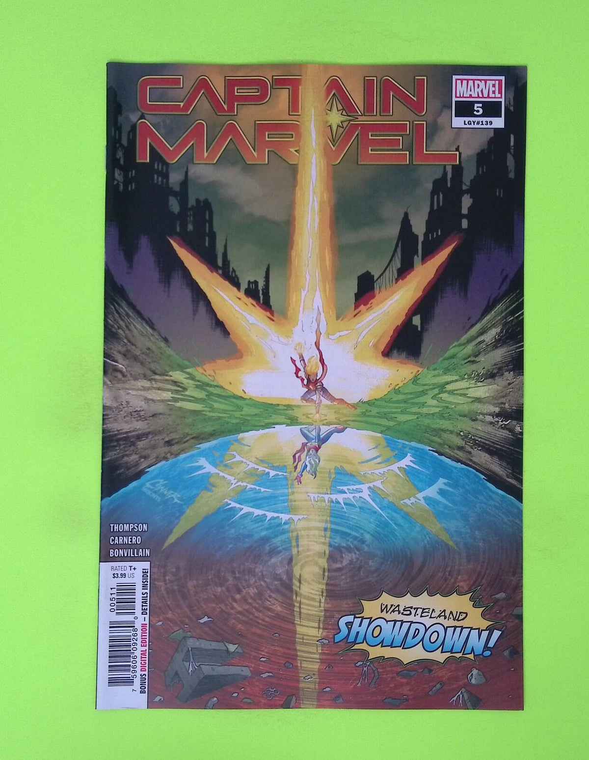 Captain Marvel #5 Vol. 9 2019 Marvel Comics High Grade Comic Book W141-252