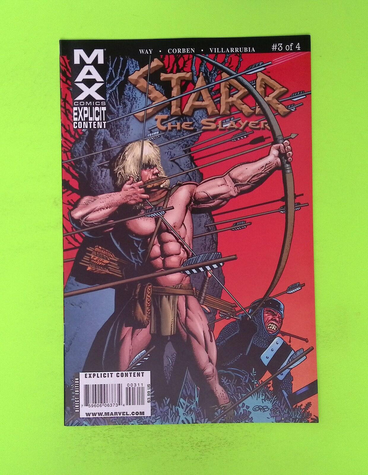 Starr the Slayer #3 2010 MAX Comics High Grade Comic Book X156-194