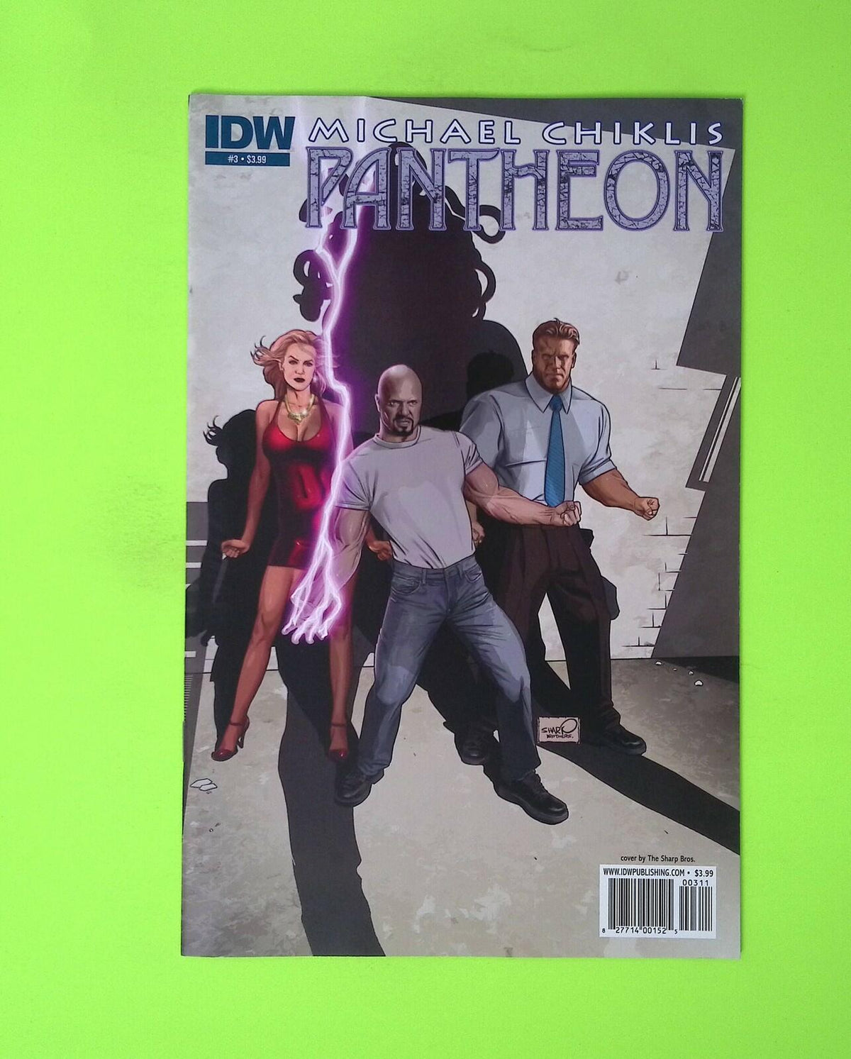 Pantheon #3 IDW Publishing High Grade Comic Book Q106-212
