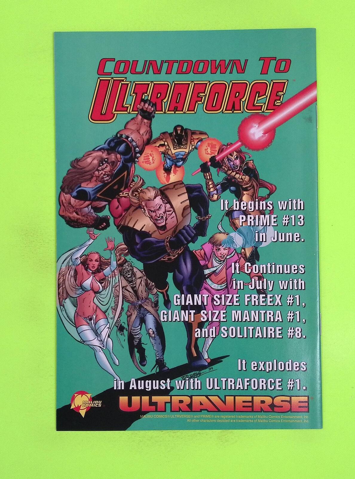 Solitaire #5 1994 Malibu Comics 7.0 Comic Book G61-92