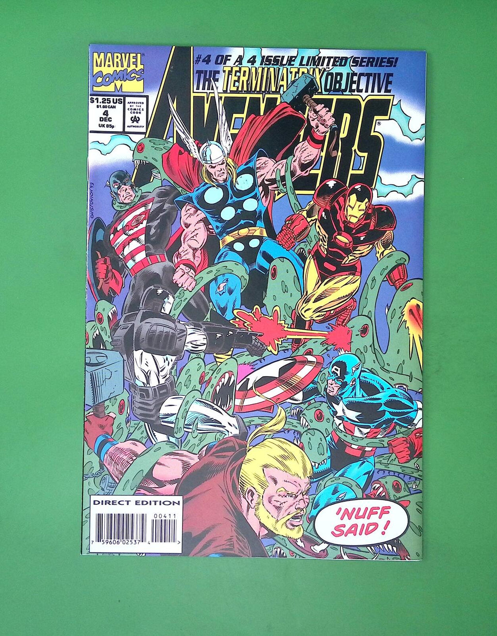 Avengers The Terminatrix Objective #4 1993 Marvel Comics 8.0 Comic Book H94-19